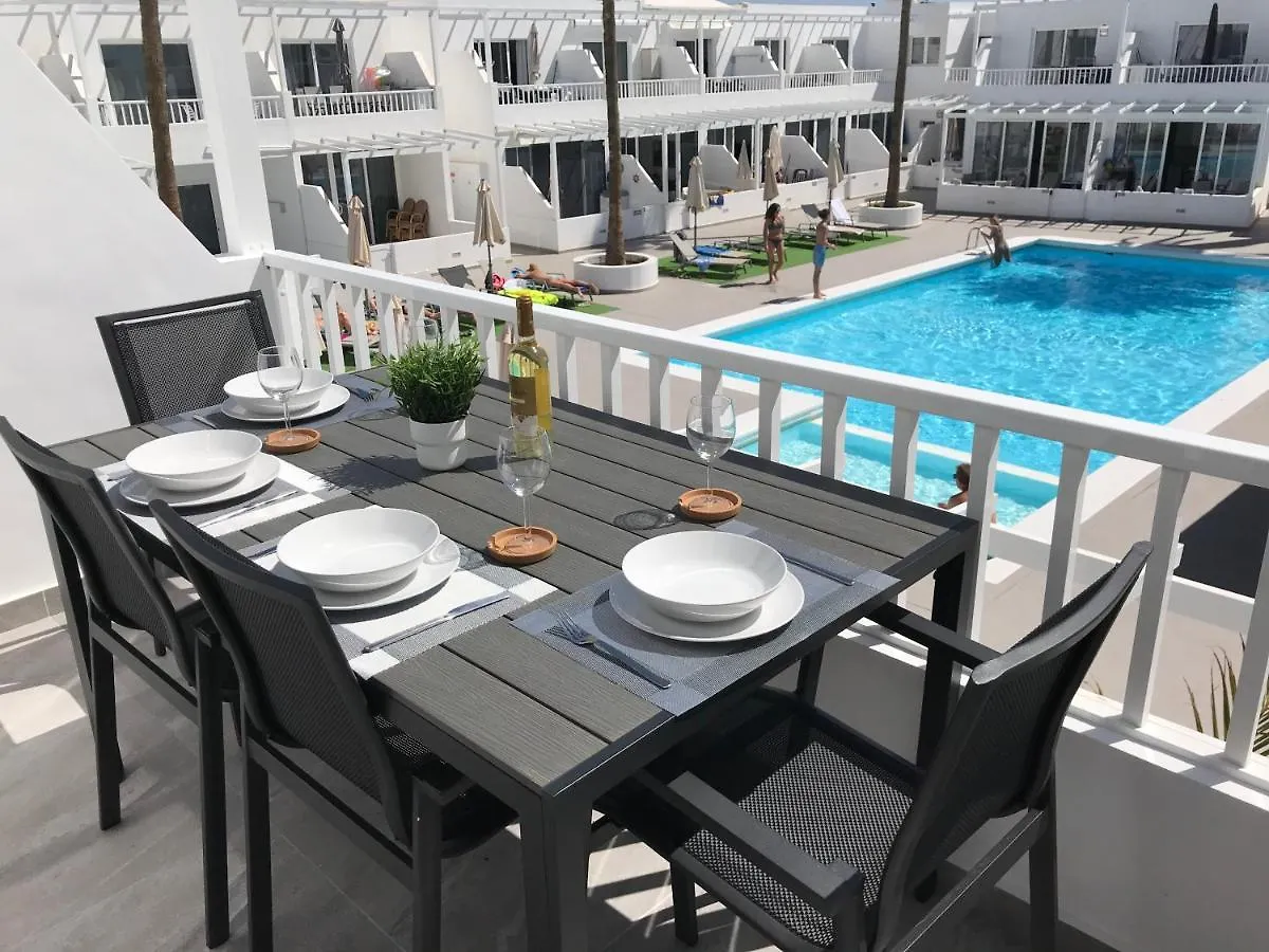 Beautiful 2 Bed Apt Atlantic View First Floor With Air Con & Free Wifi Apt 17A Apartment Puerto del Carmen  Spain